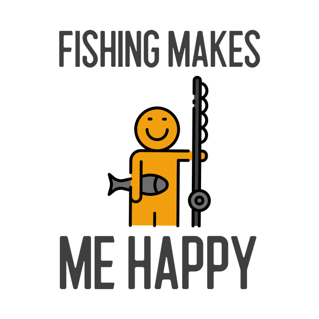 Fishing Makes Me Happy by Jitesh Kundra