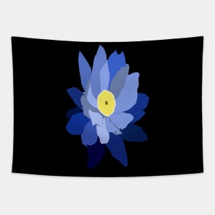 Blue lotus flower Tapestry