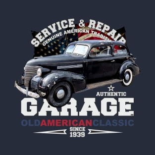 American Classic Car Garage T-Shirt