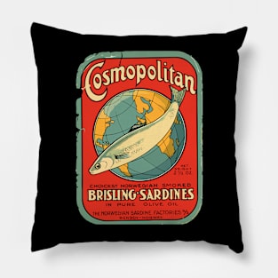 Cosmopolitan Norwegian Smoked Sardines Pillow