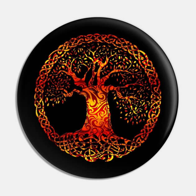 TREE OF LIFE - orange crush Pin by shethemastercovets