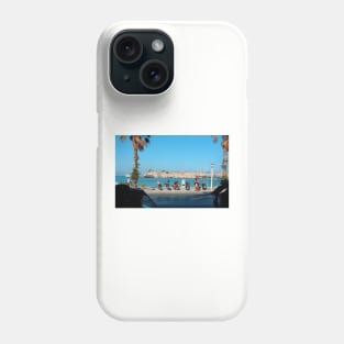 Kos Town Harbour Phone Case