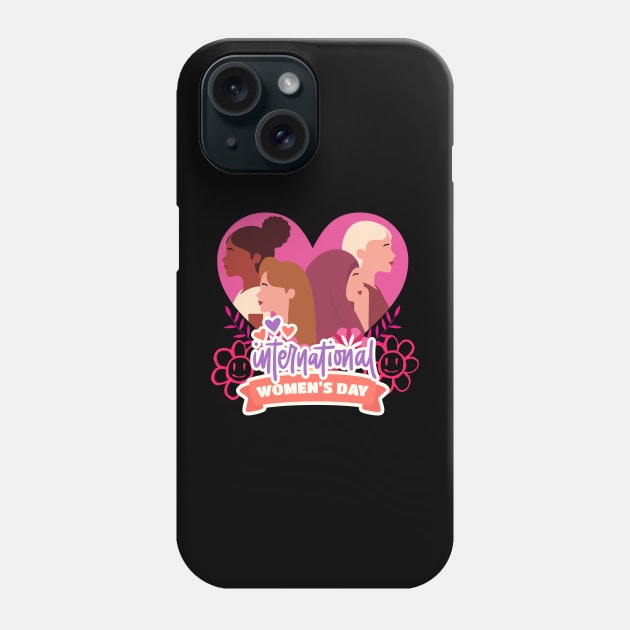 International Womens Day Phone Case by Charlie Dion