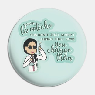 Liz Ortecho Badass Latina Scientist Pin