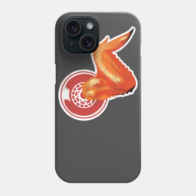 Hot Wings Phone Case by toadyco