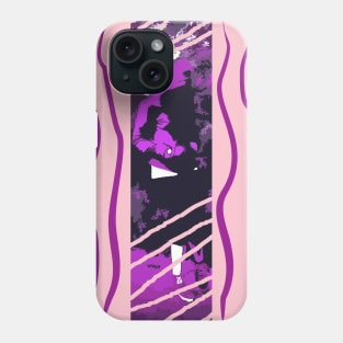 Mysterious hooded man Phone Case