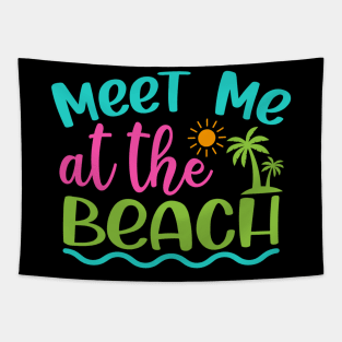 Meet Me At The Beach Tapestry