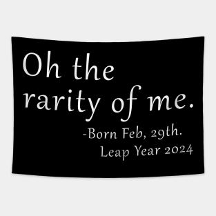 Feb 29th Birthday February 29th Leap Year Birthday Gifts Tapestry