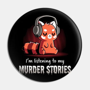 Murder Stories Pin