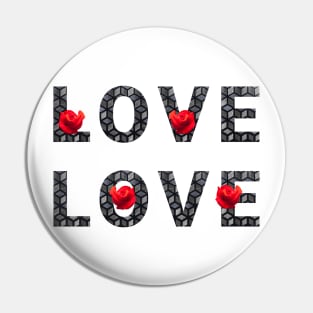 Love Love For Girls Pin