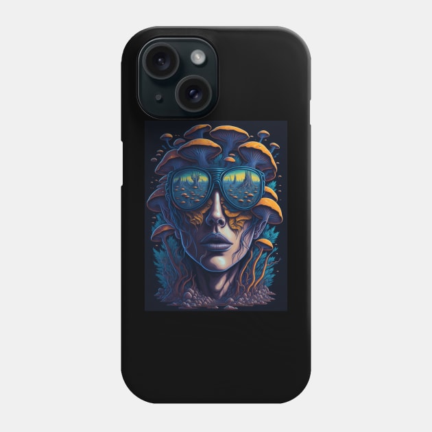 Techno Psy Shirt - Psychedelic Organism - Catsondrugs.com - #psychedelic #psychedelicart #trippy #psytrance #art #psy #trippyart #music #trance #rave #love #psychedelictrance #psyart #digitalart #psytranceworld #trancefamily Phone Case by catsondrugs.com