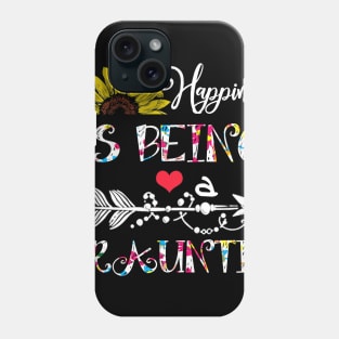 Happiness is being a grauntie mothers day gift Phone Case