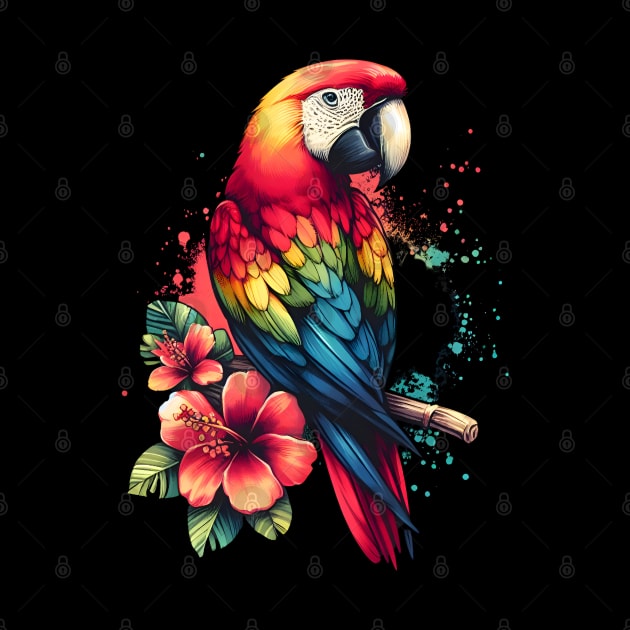 parrot lover by vaporgraphic