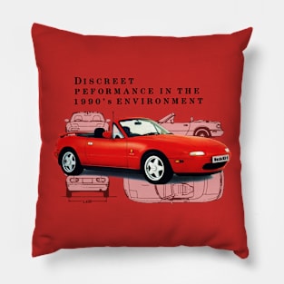 MAZDA MX5 - advert Pillow