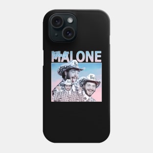 Post Malone // 80s Aesthetic Pastel Style // Phone Case
