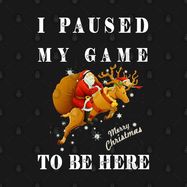 I Paused My Game To Be Here by baha2010