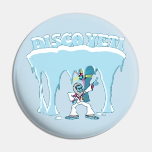 Disco Yeti Pin