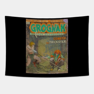 GROGNAK THE BARBARIAN Cometh The Trickster Tapestry