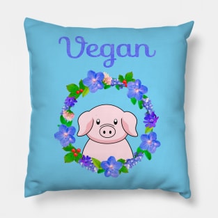 I am vegan Pillow