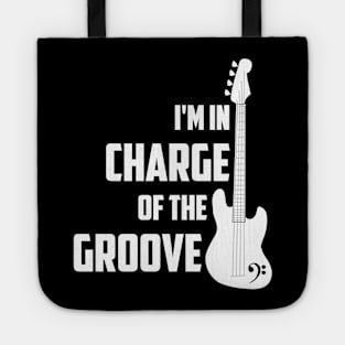 Guitar I'm In Charge Of The Groove Tote