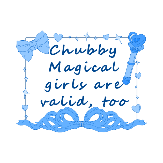 Chubby Magical Girls - Blue by Rainy Day Dreams