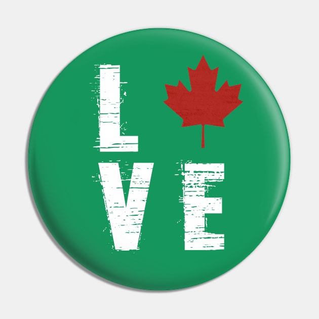 Love Canada Pin by johnnie2749