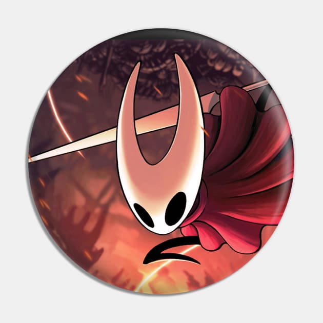 Hornet from Hollow Knight Silksong Pin by Lollik