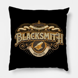 Blacksmith Chieftain Anvil Pillow