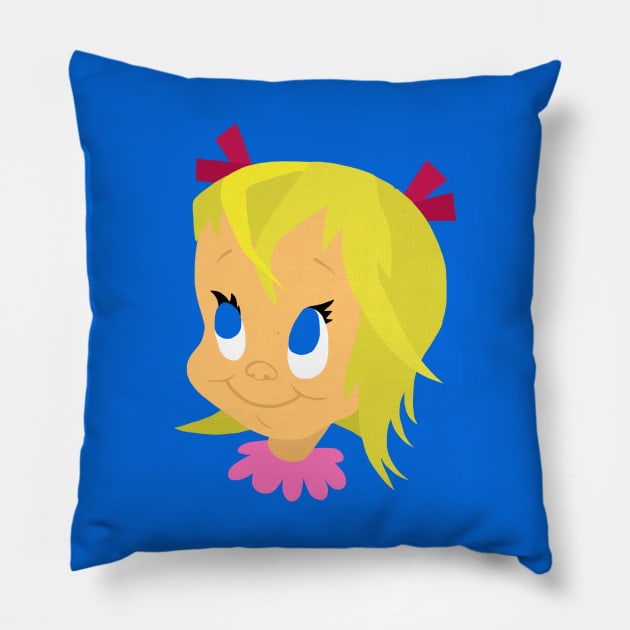 Cindy Lou Pillow by ElviaMontemayor