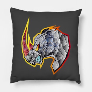 Silver Rhino Calleja Pillow