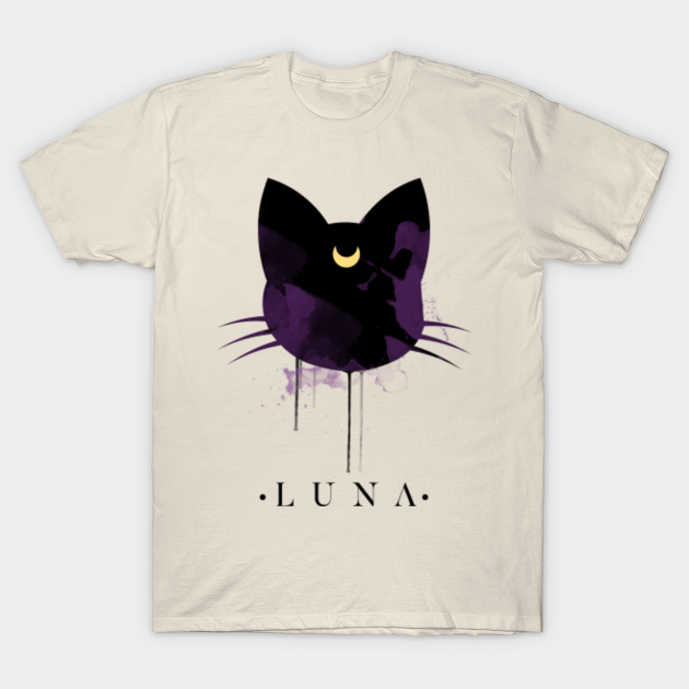 Luna - Sailor Moon - T-Shirt | TeePublic