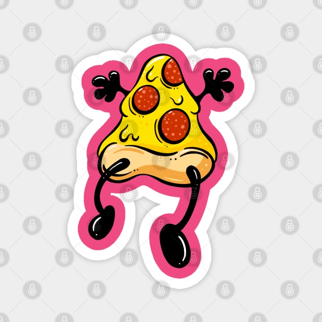 Do the Pizza Slice Dance Magnet by Squeeb Creative