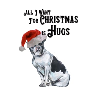 All I want for Christmas is Hugs. T-Shirt