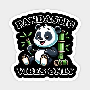 Pandastic Joy: Blissful Bamboo Magnet