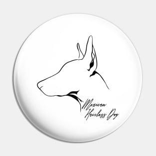 Proud Mexican Hairless Dog profile dog lover Pin