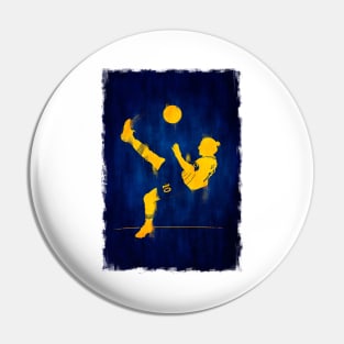 Zlatan Ibrahimovic - Sweden Football Artwork Pin