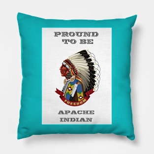 Proud Apache Pillow