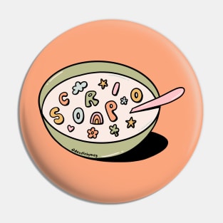 Scorpio Cereal Bowl Pin