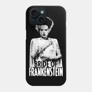 Bride of Frankenstein-vintage distressed Phone Case
