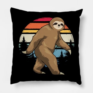 The Chilled-Out Cryptid Pillow