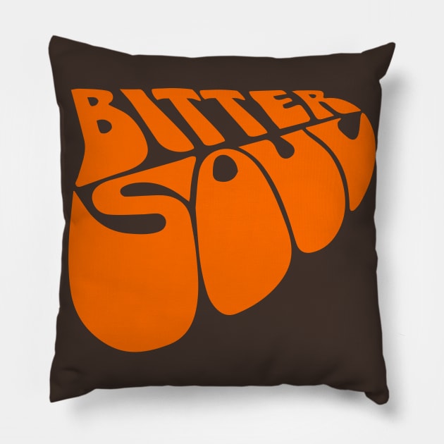 Bitter Soul Beatles Parody Pillow by Evan Derian