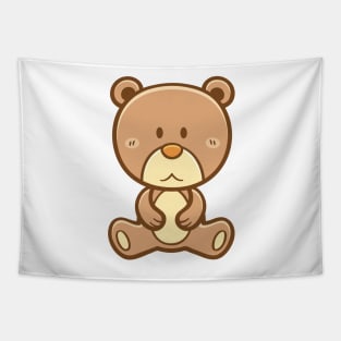 Cute Teddy Bear Tapestry