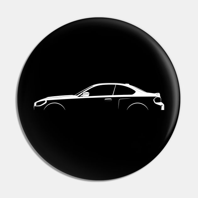 M2 (G87) Silhouette Pin by Car-Silhouettes