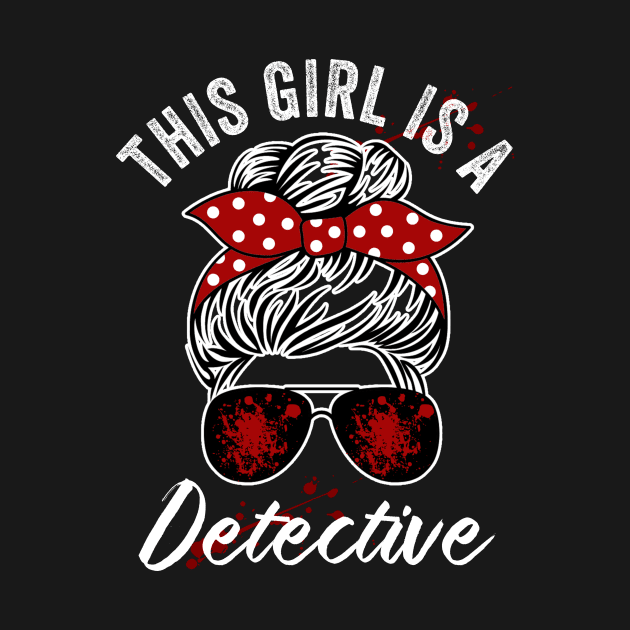 This Girl Is A Detective Funny True Crime Lover by Visual Vibes