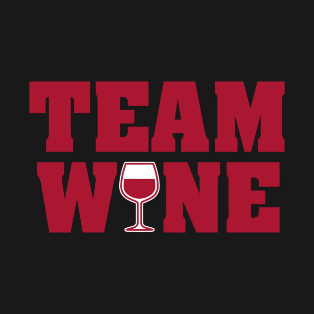 Team Wine (Red Letters) by rydrew