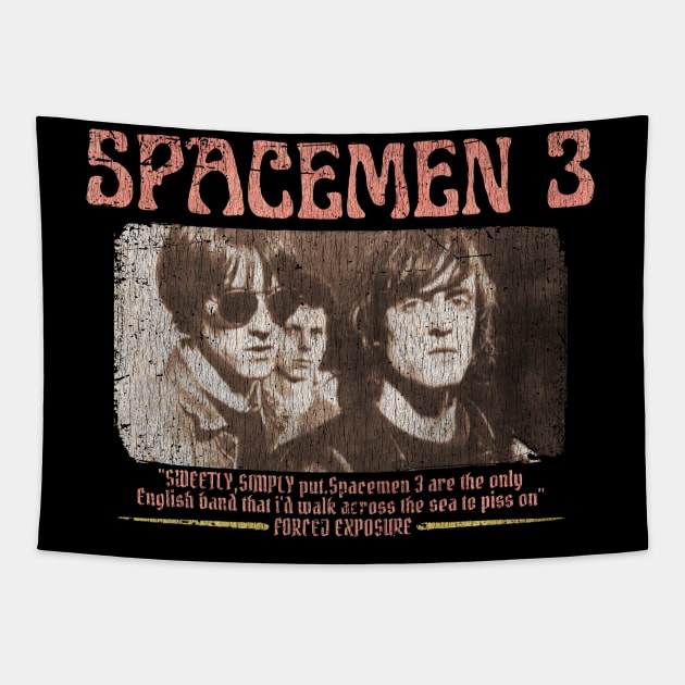 Spacemen 3 Vintage 1982 // English rock Original Fan Design Artwork Tapestry by A Design for Life