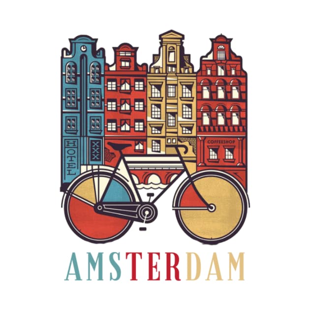 Amsterdam by Honu Art Studio