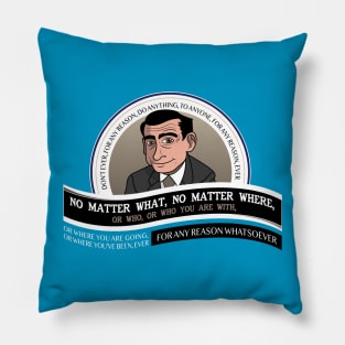 Michael Scott's Philosophy Pillow