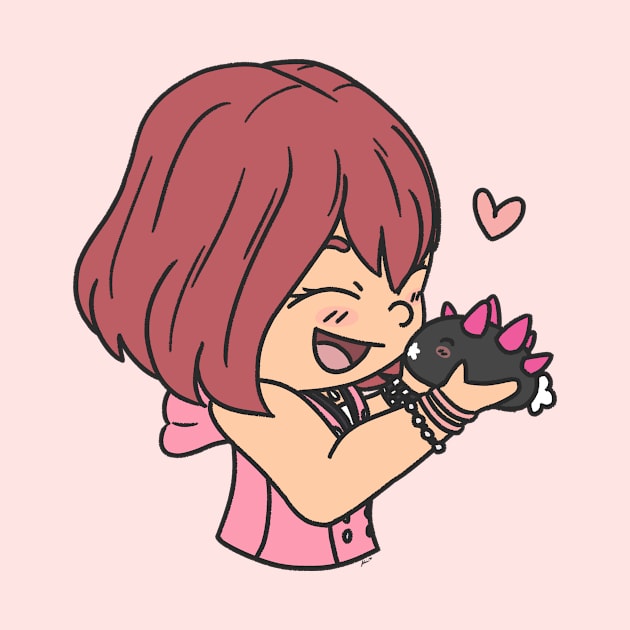 Kairi and Sea Cucumber by peachmoon