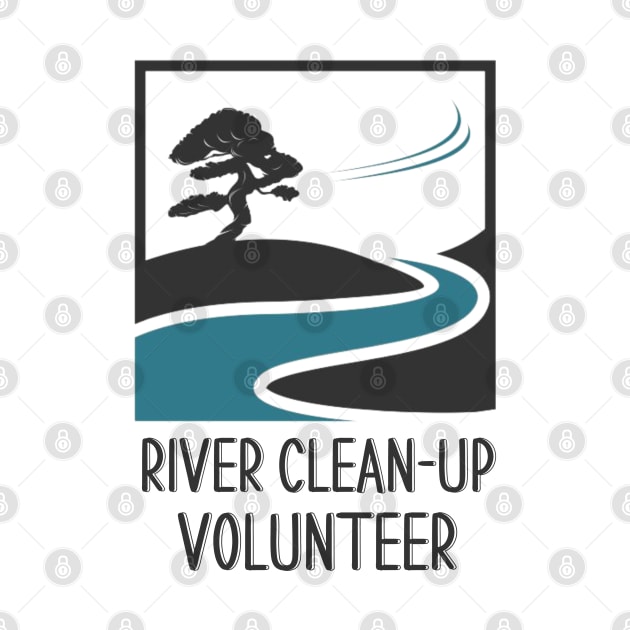 Generic River Clean-up Volunteer by Xie